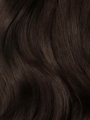 12" Dark Brown Halo® Hair Extensions (150g)