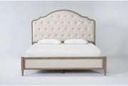 Deliah Queen Upholstered Platform Bed