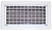 White Automatic Foundation Vent