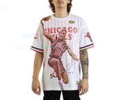Mitchell & Ness NBA Chicago Bulls Dennis Rodman Playmaker Vintage T-Shirt FC11151-CBUWHIT - Karmaloop