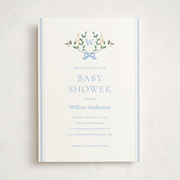 Southern Mallard Duck Foil-Pressed Baby Shower Invitations by Rebecca Marchese