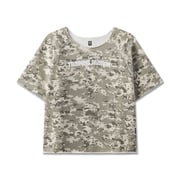 1114. Vintage Raw Hem Pump Cover - Digital Camo