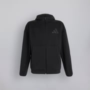 Manchester United x adidas Z.N.E. Full-Zip Hooded Track Jacket Black