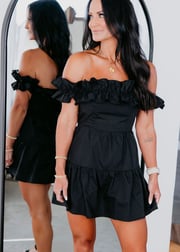 Nadine Ruffled Mini Dress