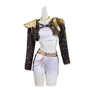 KPop Demon Hunters Rumi Kids Children Carnival Halloween Cosplay Costume