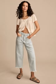 LUCKY LEGEND CROP PATCH POCKET WIDE LEG