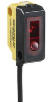 Photoelectric Sensor, World Beam, QS18 Series, Retroreflective, 3.5 m, NPN, 10 V to 30 V, Connector