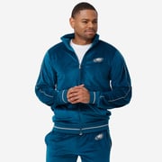 Philadelphia Eagles Velour Zip Up Top