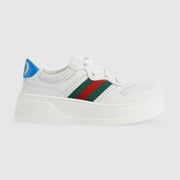 Children's leather sneaker with Web