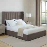 Madison Ottoman Storage Bed - Taupe