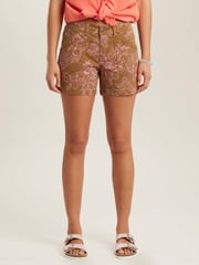 Alix 5" Floral Printed Stretch Short
