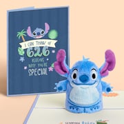 Disney's Stitch '626 Reasons' Plushpop Card