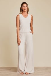 CozyChic Ultra Lite® V Neck Ribbed Tank