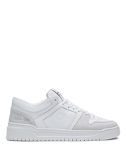 CM-01 White Suede/White Leather