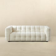 89.8'' Mid-Century Modern Upholstered Sofa