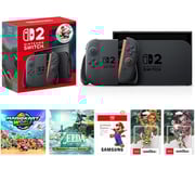 Nintendo Switch 2 Mario Kart World Bundle + The Legend of Zelda Tears of the Kingdom Digital Bundle