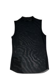 ARUM SHEER TOP IN BLACK
