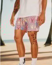 MENS CHUCK ALL OVER PRINT LIGHTWEIGHT SWIM TRUNK - MB1000003