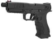 APS XTP Shark Full Automatic Select-Fire Full Metal Co2 Gas Blowback Airsoft Pistol (Color: Black / Standard Grip / CO2)