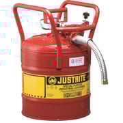 Justrite Type II AccuFlow™ DOT Transport Safety Can