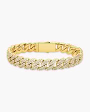 Iced Out Cuban Link Bracelet - 10mm