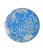NileBlue Enamel Pin
