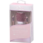 BLING by Bounce 20W Wall Charger & USB-C to Lightning (MFI) 2M High Speed Charging/Data Cable Bundle