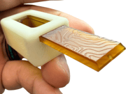 Tiny Ultem Pocket Box - Gen 3 Topo + Glow Silicone Holder