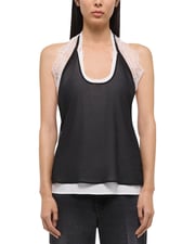 Helmut Lang Lace Dancer Top