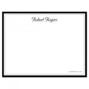Black Rule Personalized Correspondence Cards