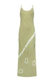 GOLDEN SANDS TIE DYE MAXI - GREEN