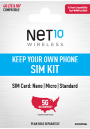 Keep Your Own Phone SIM Kit - T-Mobile|Net10Store