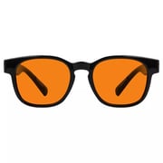 100% Blue Blocking Orange Lens Square Metalless Glasses NR144-B98
