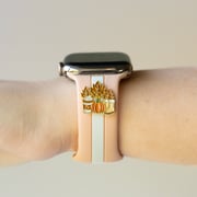 Can You 🐝🍂 It’s Fall Pumpkin Peach Watchband