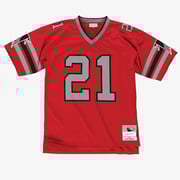 Men's Deion Sanders Red Atlanta Falcons 1989 Legacy Player Jersey
