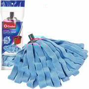 O-Cedar Microfiber Cloth Mop Refill, MicroFiber, Blue, 1Each (FHP149334)