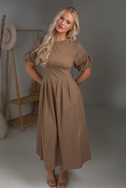 Nights Like This Mocha Maxi Dress