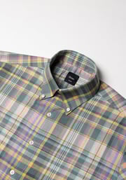 Soft Multi Color Madras Twill Shirt