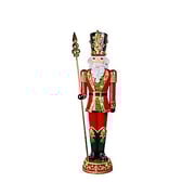 Berkley Jensen 78" Resin Nutcracker with LED Lights