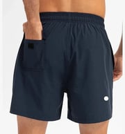 top Men Mid Rise Shorts Yoga Sports Short Quick Dry Shorts With Back Pocket Mobile Phone Casual Running Gym Jogger Pant 321