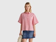 Striped boxy fit shirt