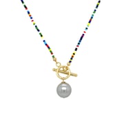 Beaded Pearl Necklace