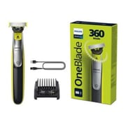 Philips OneBlade 360 for Face with 5-in-1 Adjustable Comb - Trim, Edge, Shave, QP2734/23