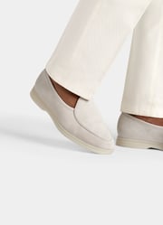 Light Taupe Slip-On