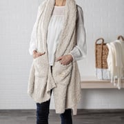 Cream Giving Shawl - Giving Collection