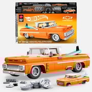 Mattel Brick Shop Hot Wheels Elite Custom 62 Chevy Pickup Building Set