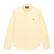 Men's Classic Stripe Winnie-the-Pooh Oxford Shirt Yellow / White University Stripe