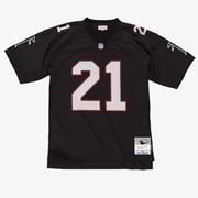 Men's Deion Sanders Black Atlanta Falcons 1992 Legacy Player Jersey