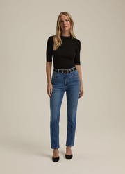The Valentina Super High Rise Cigarette Ankle | Madison