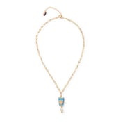 Haricot Vert NYC Charm Pendant Necklace - Coffee Cup